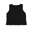 thumbnail image 2 of bar III Womens Embroidered Floral Sleeveless Blouse Top, Black, X-Large, 2 of 2
