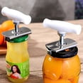 thumbnail image 4 of Abrelatas manual para manos débiles, abridor de frascos para personas mayores, abridor de latas que ahorra trabajo, abrebotellas de acero inoxidable ajustable, 4 of 5
