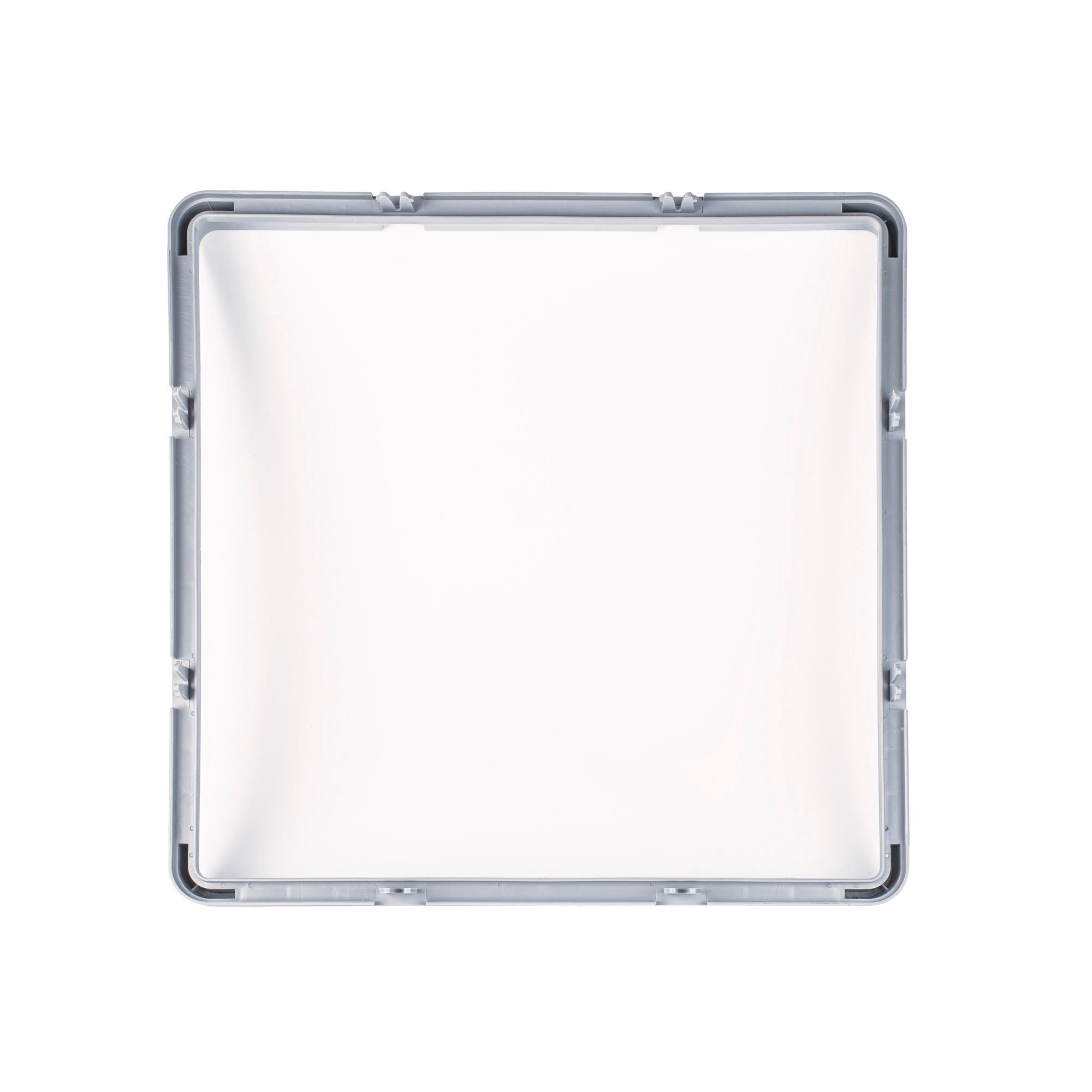 Restaurantware EXTENDER ONLY, Clean Tek Professional Glass Rack Extender, 1 Heavy Duty Gray Polypropylene Add-On, Durable with Closed Sides, Dishwasher Extender, Rack Sold Separately