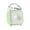 Square green, variant on AOOOWER Kids Educational Manual Countdowns Timer With Twin Bells Loud Alarm Mechanical Visual Timer Battery Operated Time Management Tool