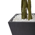 thumbnail image 3 of 6.5’ Ficus Artificial Tree with Slate Planter, UV Resistant (Indoor/Outdoor), 3 of 6