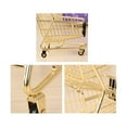 thumbnail image 4 of Jouet de Rangement Modèle de Chariot à Main Mini Supermarché Double Pont en Or pour les Garçons de 3 à 6 Ans Cadeau, 4 of 10