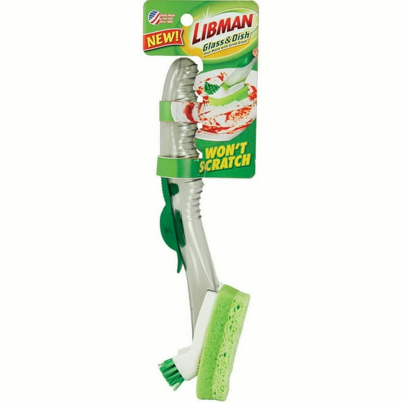 Libman Gentle Touch Scrubber and Dish Brush