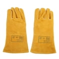 thumbnail image 2 of Guante De Soldadura, Guante De Soldador Tig Resistente Al Calor Resistencia Al Frío De Gran Tamaño Suave Para Cortar, 2 of 8