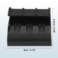 thumbnail image 3 of Unique Bargains Pair Left Right Soft Top Rear Window Clips Retainer Brackets for Jeep Wrangler JK JKU  2 Door 4 Door 2007-2018, 3 of 7