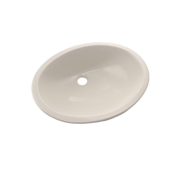 TOTO® Rendezvous® Oval Undermount Bathroom Sink with CeFiONtect