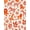 Orange, Pattern 1, variant on ODIKA 2x3 Machine Washable Non-Slip Area Rug, Whimsical Safari Creatures Featuring Lions Giraffes Zebras and Monkeys High Traffic Rug with Pad, Beige, 684027