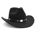 thumbnail image 6 of Hsqqdc 3-Piece Western Themed Accessory Set, Cowboy Hat Bandana and Belt for Themed Parties, 6 of 7