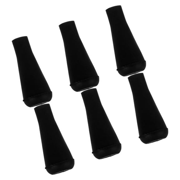 RENACLIPY 6-Pack Soft Rubber Arrow Tips for Target Practice Outdoor Games Safe Round Arrowheads