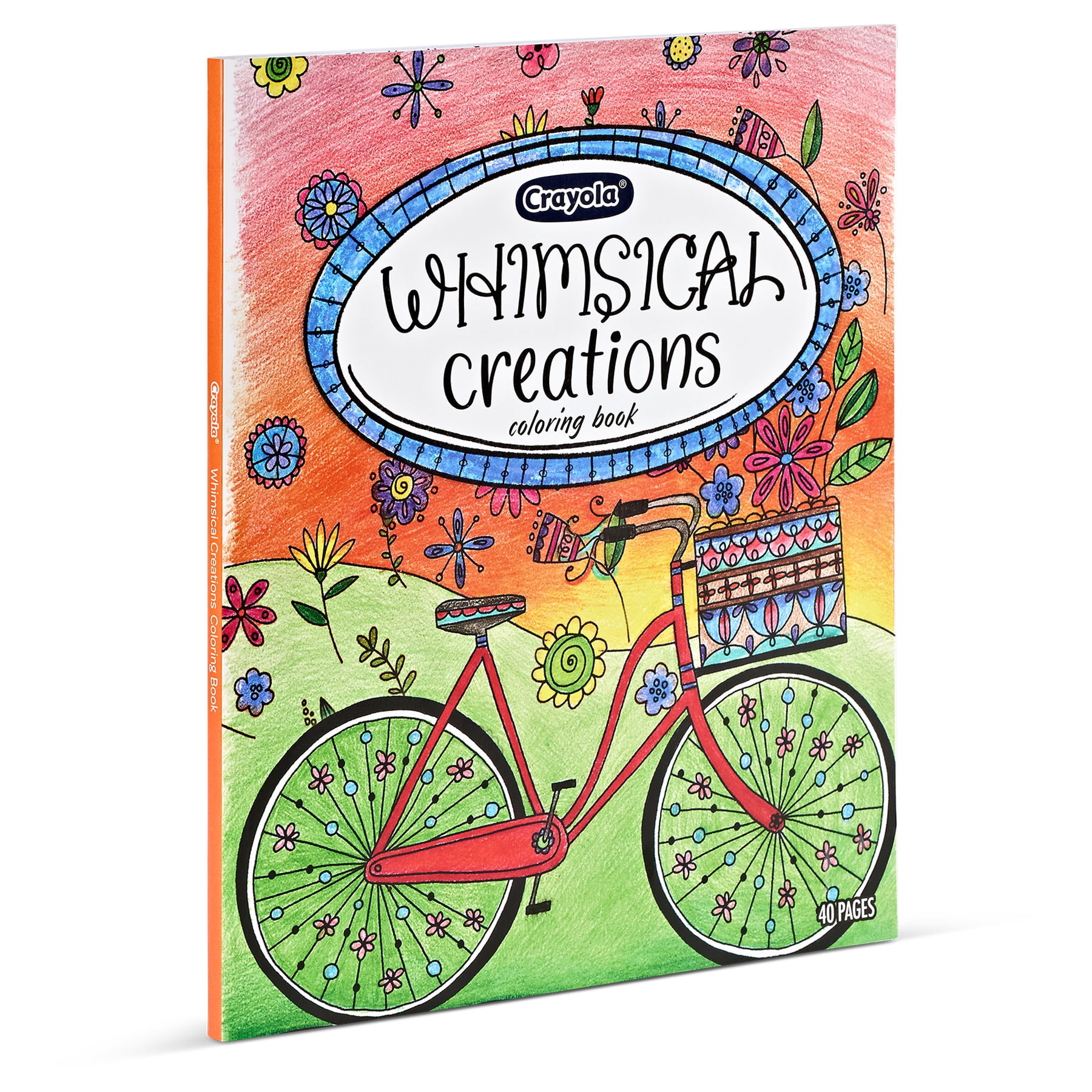 Crayola Whimsical Creations Coloring Book for Adults, Adult Coloring Pages, 40 Pages, Pack of 2