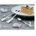 thumbnail image 4 of WHEANG Cuillère Chat Manche Court Cuillères Coutellerie Café Outils pour Boire Gadgets de Cuisine, 4 of 8