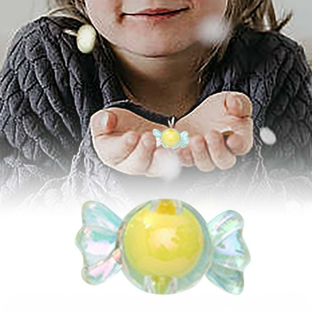 Huluwajiuyeye DIY Handmade Jewelry Set Candy Three Piece Set Hand Rope Necklace Hair Accessory Material Filling Desktop Decoration Ornament Diy Crafts for Kids Ages 8-12 Diy Crafts for Girls Diy