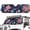 4th of July USA, variant on Uorisanigo Windshield Sun Shade for Wrangler TJ JK American Flag Bald Eagle Windshield Sunshade Visor Mat for 2018-2023 Jeep Wrangler JL JLU Gladiator JT Visor Shield Cover Accessories