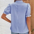 thumbnail image 3 of Usted Es Más Que una Camisa de Puntuación de Prueba, Cuello en V de Manga Corta Suelta, Camisa para Mujeres, 3 of 5