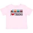 thumbnail image 3 of Inktastic I Love Trains Boys or Girls Baby T-Shirt, 3 of 5
