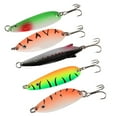 thumbnail image 4 of 30pcs Señuelos De Pesca Cebos Minnow Cebos Duros De Metal Crankbaits Producción De Material De Metal Duradero Anti-beat Percussion Macarena Cuchara señuelo de la pesca, 4 of 8