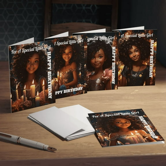 Introducing Cards So Powerful (Part 6) -LIttle Princess Birthday Greeting Cards (5-Pack) Cards