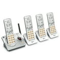 thumbnail image 3 of AT&T 4-Handset Cordless Phone with Unsurpassed Range, Answering System and Call Block, EL52429 (White/Silver), 3 of 9