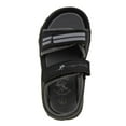 thumbnail image 4 of Beverly Hills Polo Club Hook And Loop Boys Open Toe Kids Sport Sandals, Black, 12, 4 of 5