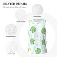 thumbnail image 3 of Naloa Kawaii Frogs Basketball Jersey Reversible Men's Mesh Athletic Sports Shirts Training Practice S-4XLMedium, 3 of 6