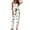 Black, variant on Bovxnpu Womens Pajamas Set Loungewear Ruffle Tank Top with Tied Waist Pants Heart Print Loungewear Sleepwear