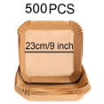 thumbnail image 1 of Disposable Non-Stick Air Fryer & Oven Baking Liners, 100 Sheets, 20cm Square, 1 of 10