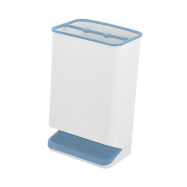 Soporte para paraguas, soporte para paraguas, soporte para bastones que ahorra espacio, almacenamiento moderno para azul