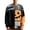 Black-1, variant on Halloween Sweater Men Long Sleeve Relaxed Fit Funny Pumpkin Face Pattern Knitted Crewneck Pullover Sweaters