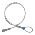 thumbnail image 3 of Terraxo Cable Anchor Cable Anchor Replacement Stainless Steel 25KN Fall Arrest Protection Construction Tree Work Reusable Cable Sling Anchor Protection Sheath 200cm, 3 of 8