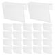 thumbnail image 1 of 50 portaetiquetas de plástico: etiquetas de precio transparentes y reutilizables para exhibidores, estanterías de alambre con clip, para supermercados, tiendas y despensas., 1 of 8
