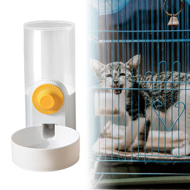 Dispensador de Agua Automático Yinane Bebedero para Mascotas 1L Blanco