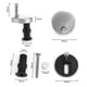 thumbnail image 2 of Toilet Seat Hinge Top Fix Fittings Quick Release Hinges Screw Kit 2pcs, 2 of 5