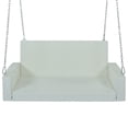 thumbnail image 5 of Aukfa Outdoor Porch Swings - Hanging Patio Bench with Chains and Pillow - Gray, 5 of 8
