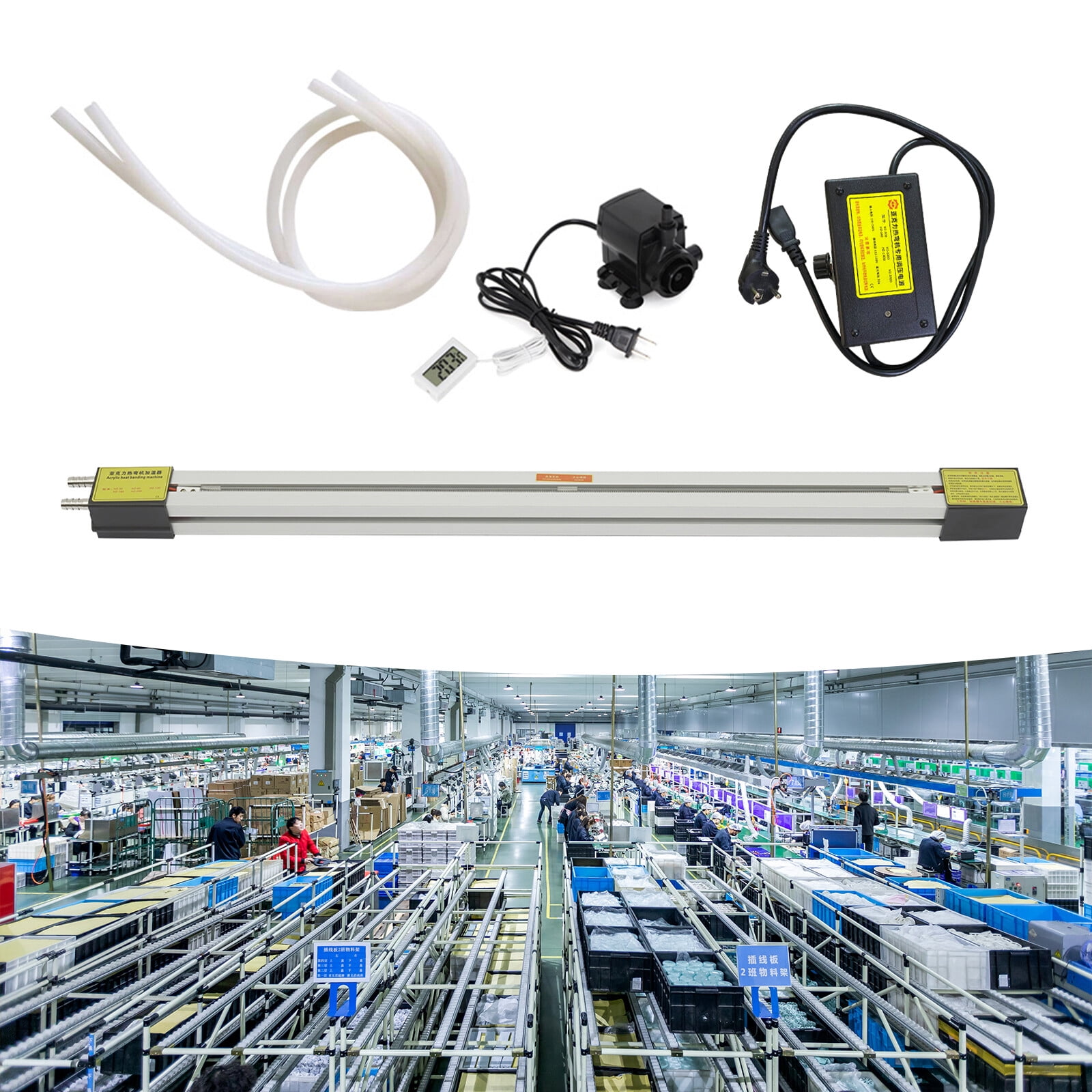 24" 110V Acrylic Bending Machine 60cm PVC Plastic Heater Hot Heating Bender