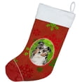 thumbnail image 2 of Carolines Treasures CK3969CS Noël Flocons de Neige Australien Berger Noël Bas, 2 of 2