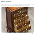 thumbnail image 5 of CIMAXIC mini Meubles mini Meubles mini Table de Chevet Miniature Modèle Armoire de Maison de Poupée Table de Nuit de mini Maison,2.13"X1.42"X0.79 Pouces, 5 of 5