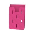 thumbnail image 3 of Tarjetero para teléfono, funda para teléfono con bolsillo para identificación de conductor Rosa roja, 3 of 8