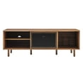 thumbnail image 5 of Modway Kurtis MDF Particleboard TV and Record Stand for TVs up to 65" in Walnut, 5 of 10