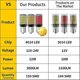 thumbnail image 3 of 2 bombillas LED NUEVAS 4014 150SMD 1156 BA15S P21W BAU15S PY21W 7440 W21W 1157 BAY15D P21/5W 3157 CanBus para luz intermitente, 3 of 5