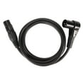 thumbnail image 2 of XLR Male To Female Microphone Cable, 4.9ft Right Angle Male Plug XLR Microphone Balanced Cable OFC Conductor  For Microphone, 2 of 8