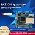 thumbnail image 5 of Placa de Desarrollo de CPU RK3308B CPU ARM -A35 de Cuatro Núcleos con DDR3 de 2 Gbit Integrado Compatible con WIFI ETH Placa de Desarrollo IoT, 5 of 5