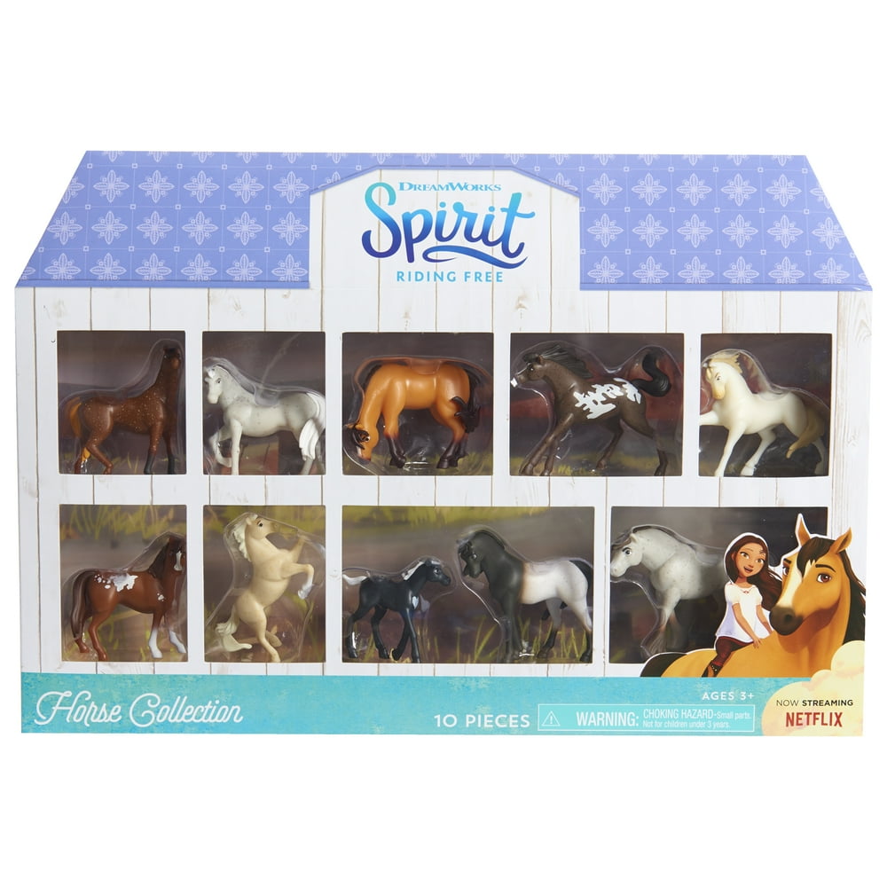 Spirit Riding Free Mini Horse Collection 10 Piece Set