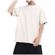 thumbnail image 1 of Playeras Elvqul de Hombre Beige Casuales Deportivas Manga Corta Algodón Liso Cuello Redondo, 1 of 2