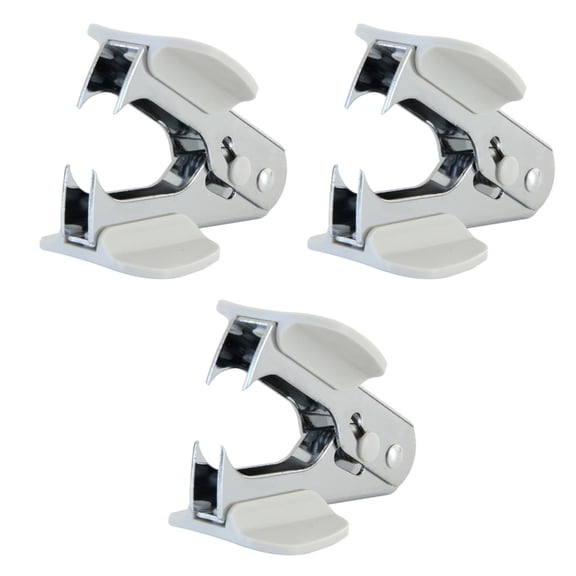 Sinyiin 3Pcs Heavy Duty Metal Staple Remover Ergonomic Staple Pullers Extractor Tool