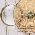 thumbnail image 3 of Baohd Loupe Style Vintage Loupes à Coudre Loupe Haute Définition Style Loupe Haute Puissance Lentille de Lecture Inspection Rétro Poignée en Métal Bronze, 3 of 9