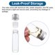 thumbnail image 4 of Uxcell 20ml frascos de vidrio claros, paquete de 100 frascos pequeños para muestras líquidas con tapones de plástico a prueba de fugas, 4 of 6