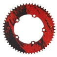 thumbnail image 1 of BOLANY Bicycle Chainring 56T BCD130 Chain Ring Positive Negative Tooth Single Disc for Road Folding BikeGalaxy Orange, 1 of 8