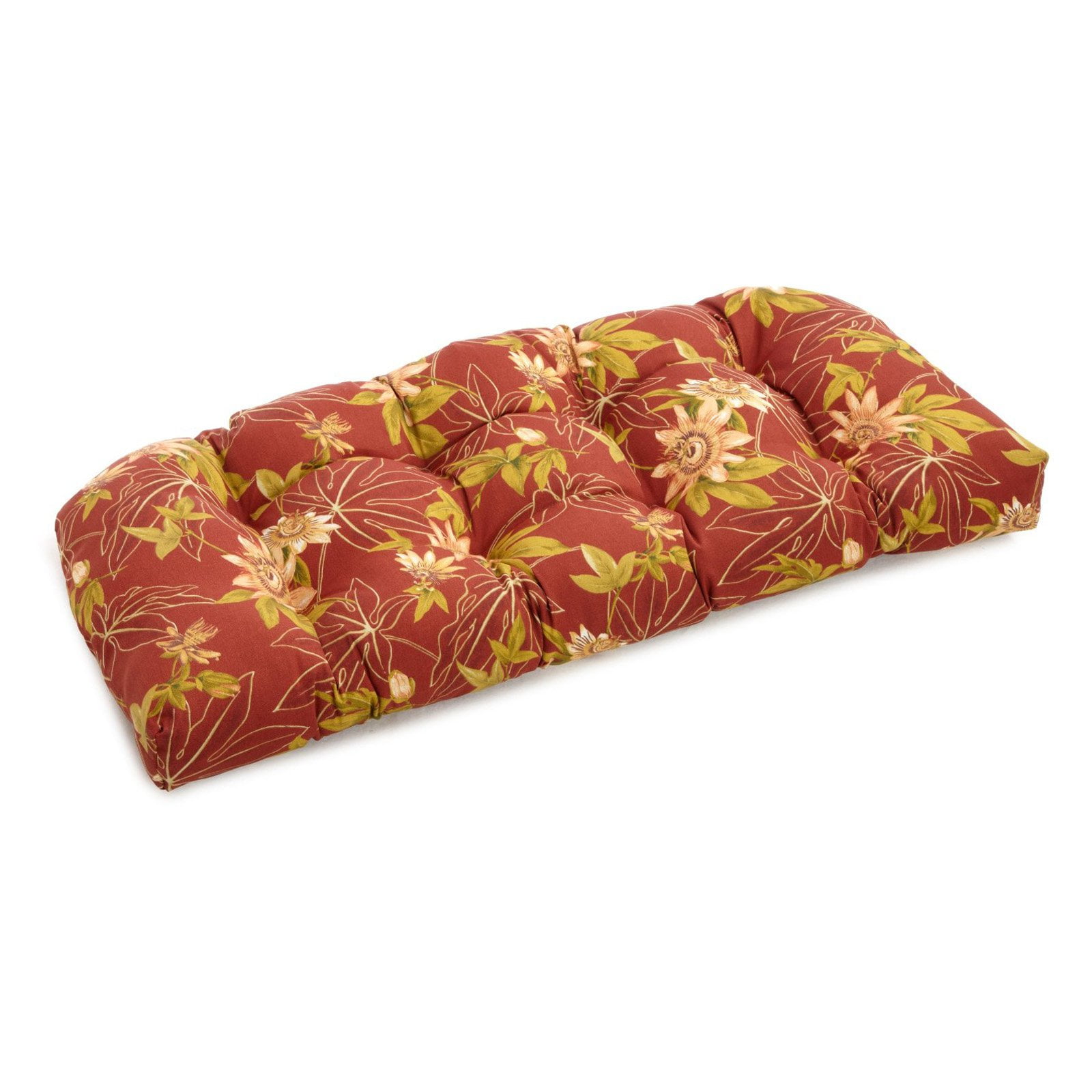 Blazing Needles All Weather Outdoor Porch Swing Cushion 42.5L x 19.5W in.