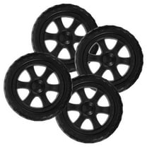 HOMEMAXS 4pcs Shopping Cart Replacement Wheels Grocery Cart Rolling Wheels Utility Trolley Wheels