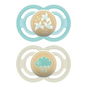MAM Perfect Pacifier, 6+ Months, Unisex, 2 Pack
